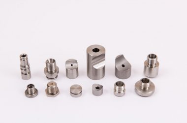 Sensor housings and electrical contact parts machined on CNC lathes
